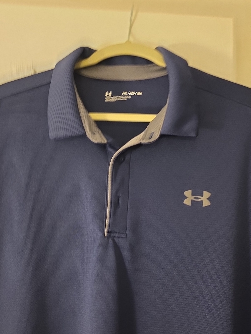 Under Armour Men's Blue Performance Polo Shirt